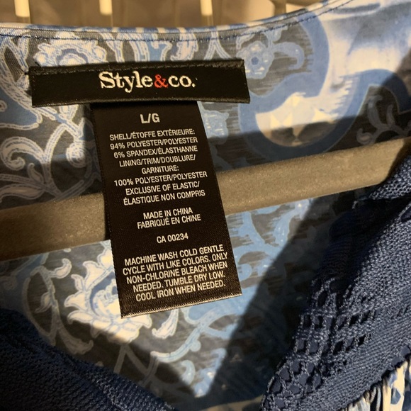 Soft blue midi dress - Picture 3 of 3